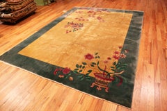 Nazmiyal Collection Antique Chinese Art Deco Nichols Rug 8 ft 8 in x 11 ft 5 in