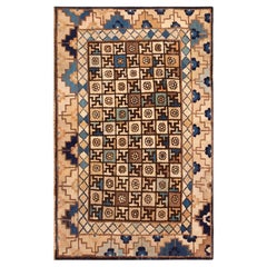 Nazmiyal Collection Antique Chinese Mongolian Design Rug 3'7" x 5'10"