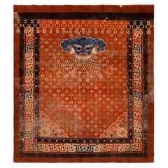 Nazmiyal Collection Antique Chinese Rug 5 ft 8 in x 6 ft 4 in