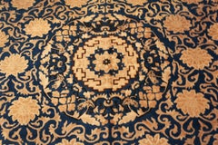 Nazmiyal Collection Antique Chinese Rug 9 ft x 9 ft 5 in
