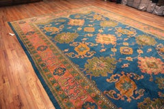 Nazmiyal Collection Antique Donegal Irish Rug 11 ft 10 in x 15 ft 9 in
