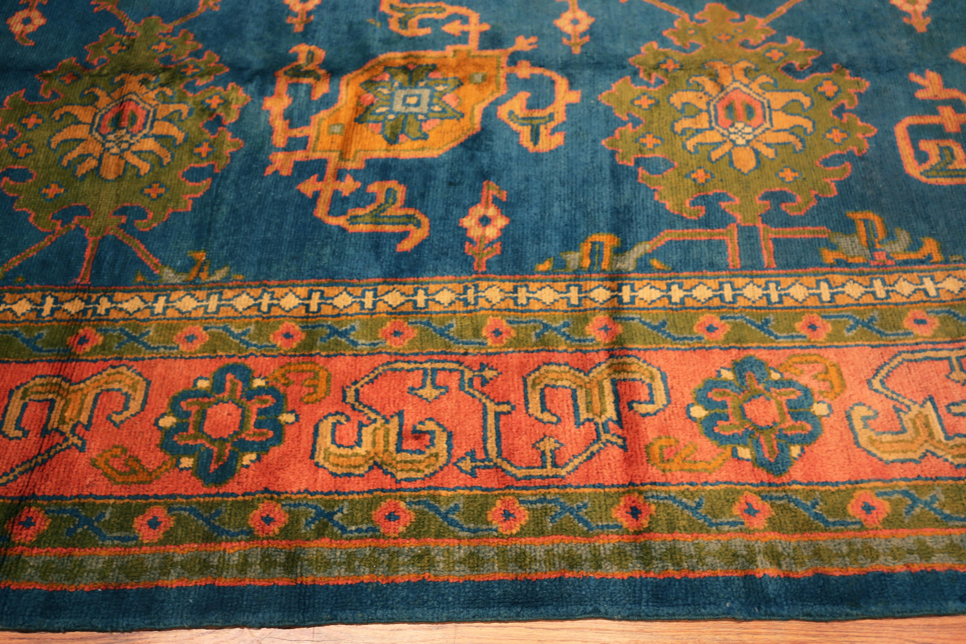 Nazmiyal Collection Antike Donegal Irish Rug 11 ft 10 in x 15 ft 9 in (20. Jahrhundert) im Angebot