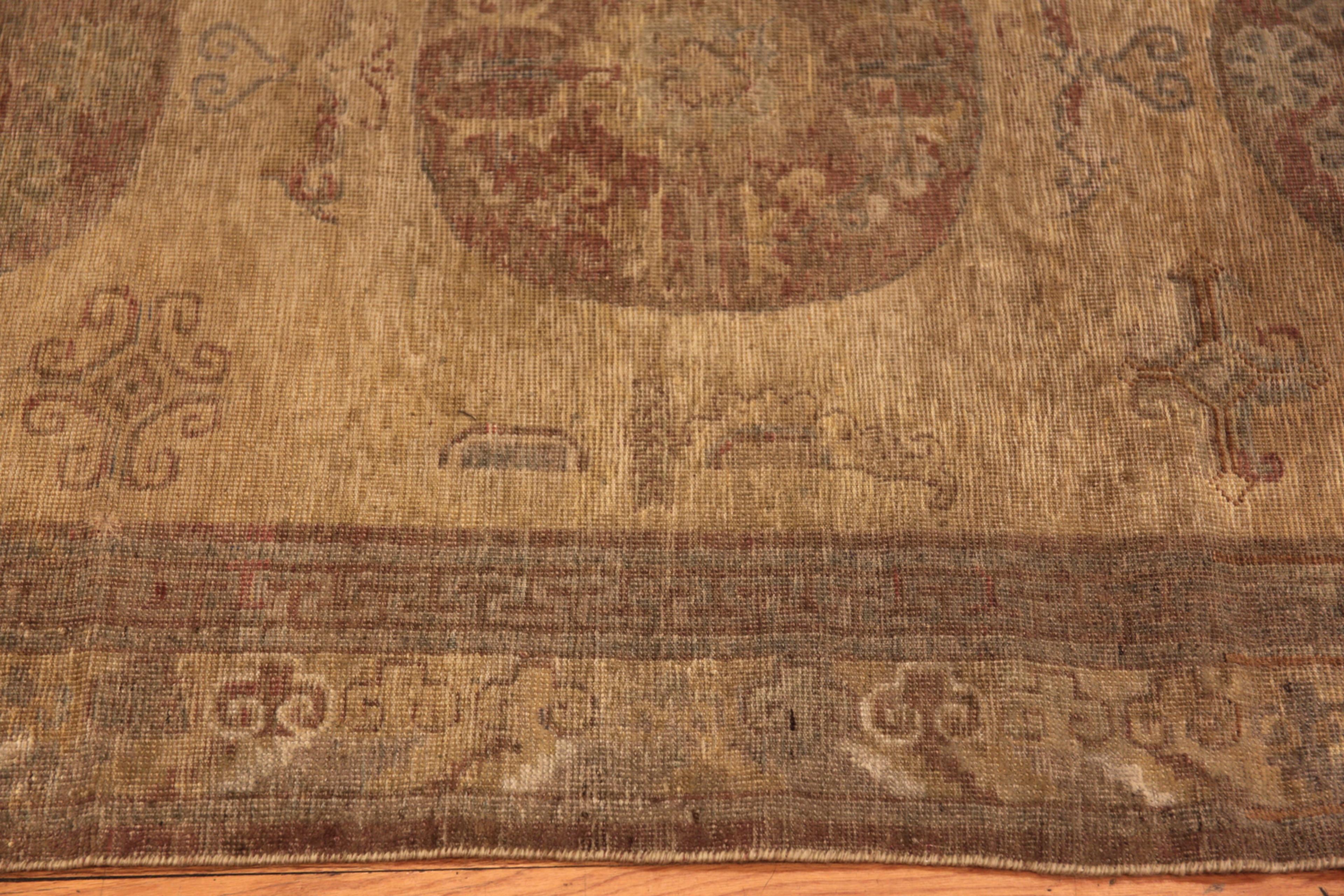 East Turkestani Antique East Turkestan Khotan Rug. 4 ft 2 in x 8 ft 4 in For Sale