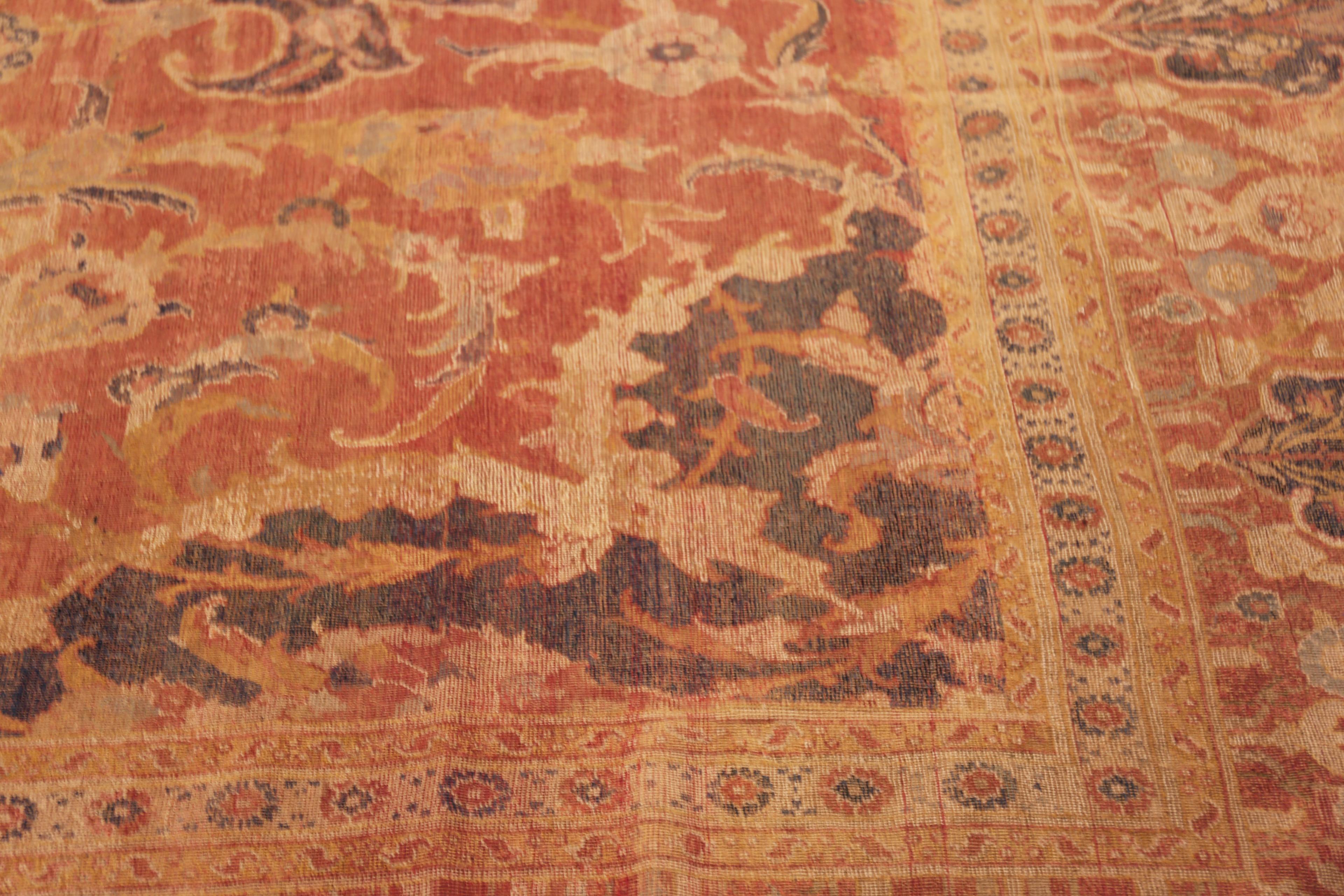 Tappeto Nazmiyal Collection Antique Egyptian 15 ft 2 in x 17 ft 6 in In condizioni buone in vendita a New York, NY