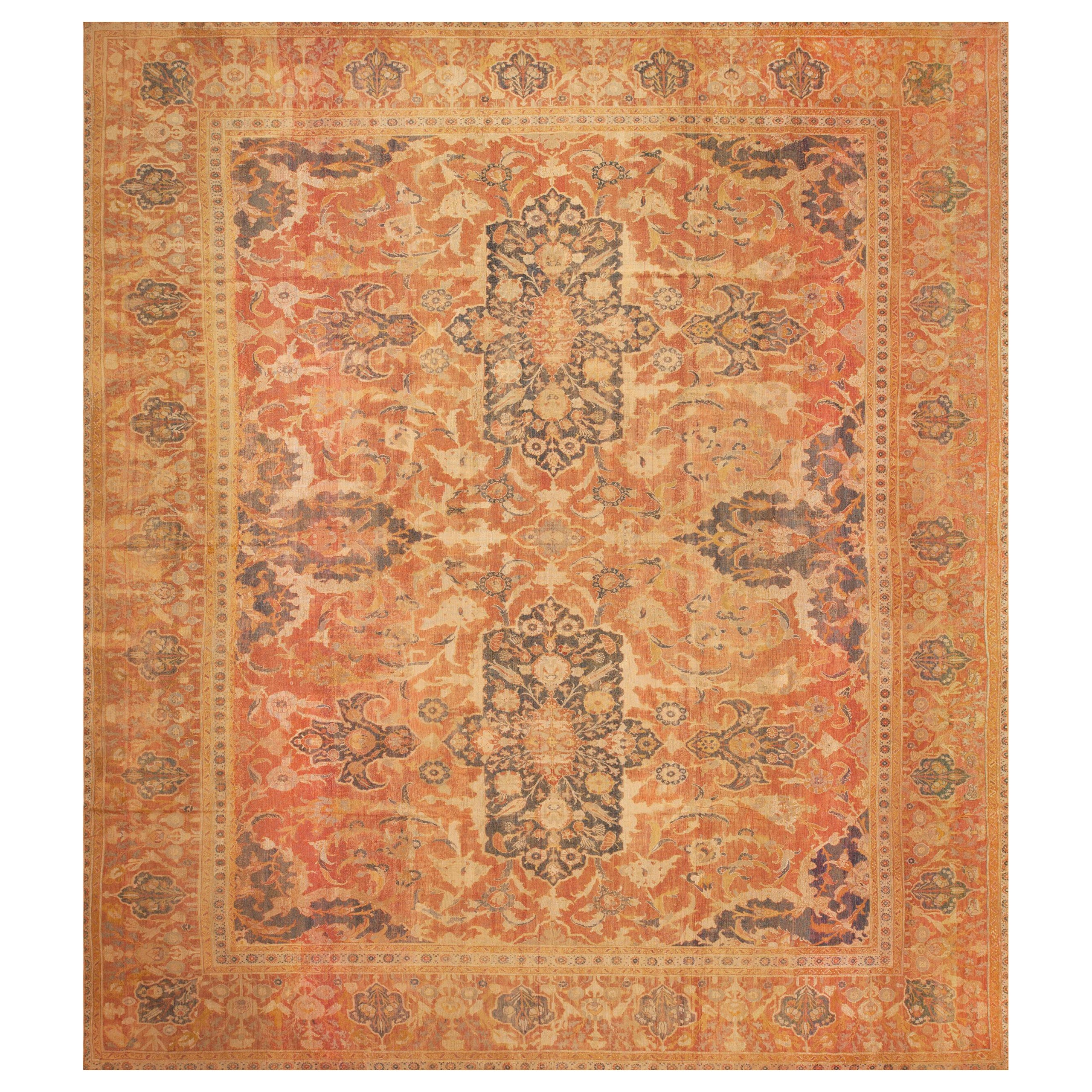 Nazmiyal Collection Alfombra egipcia antigua 15 pies 2 pulgadas x 17 pies 6 pulgadas