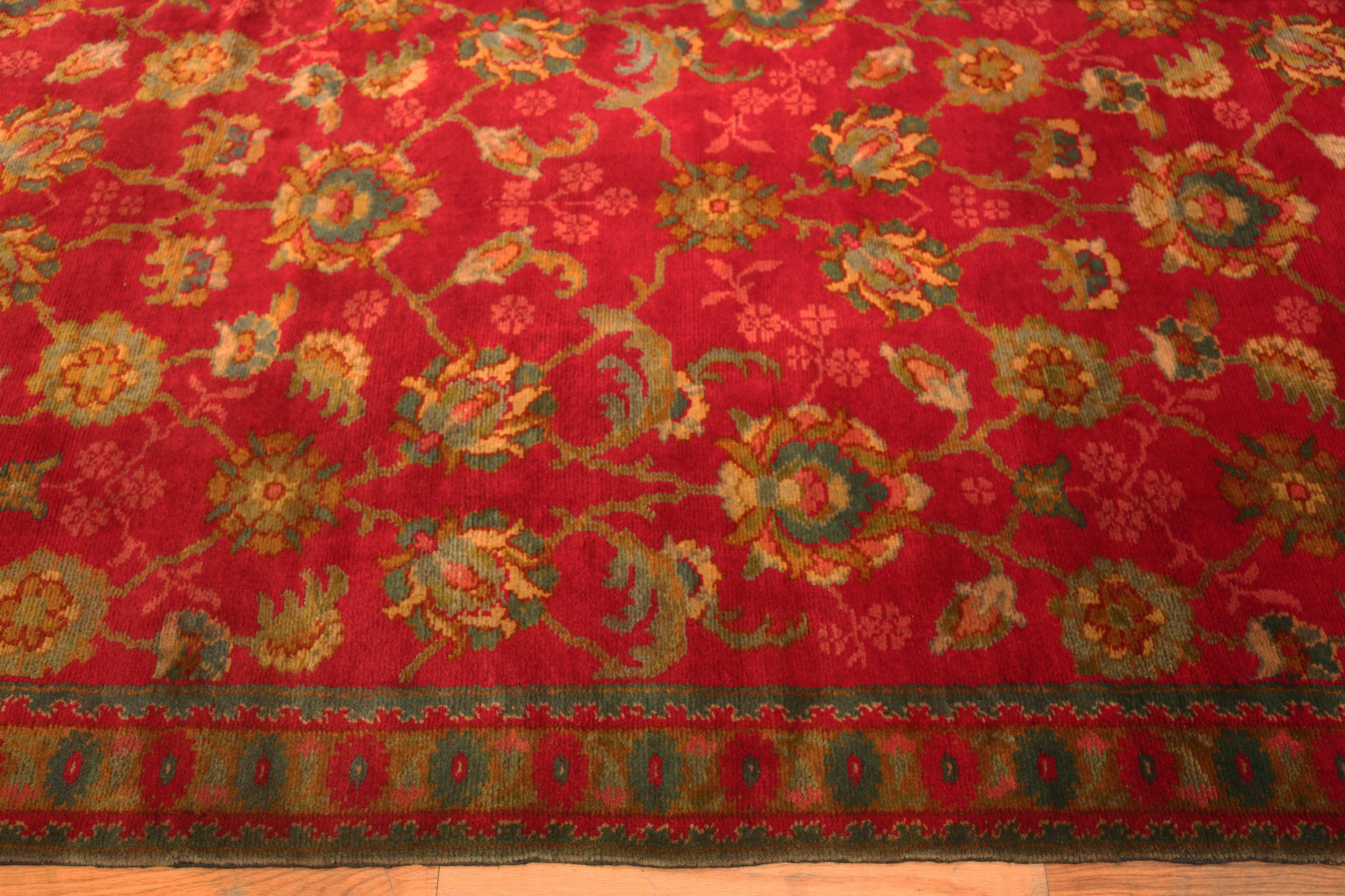 Tappeto antico inglese Collection'S 9 ft x 12 ft in vendita 3
