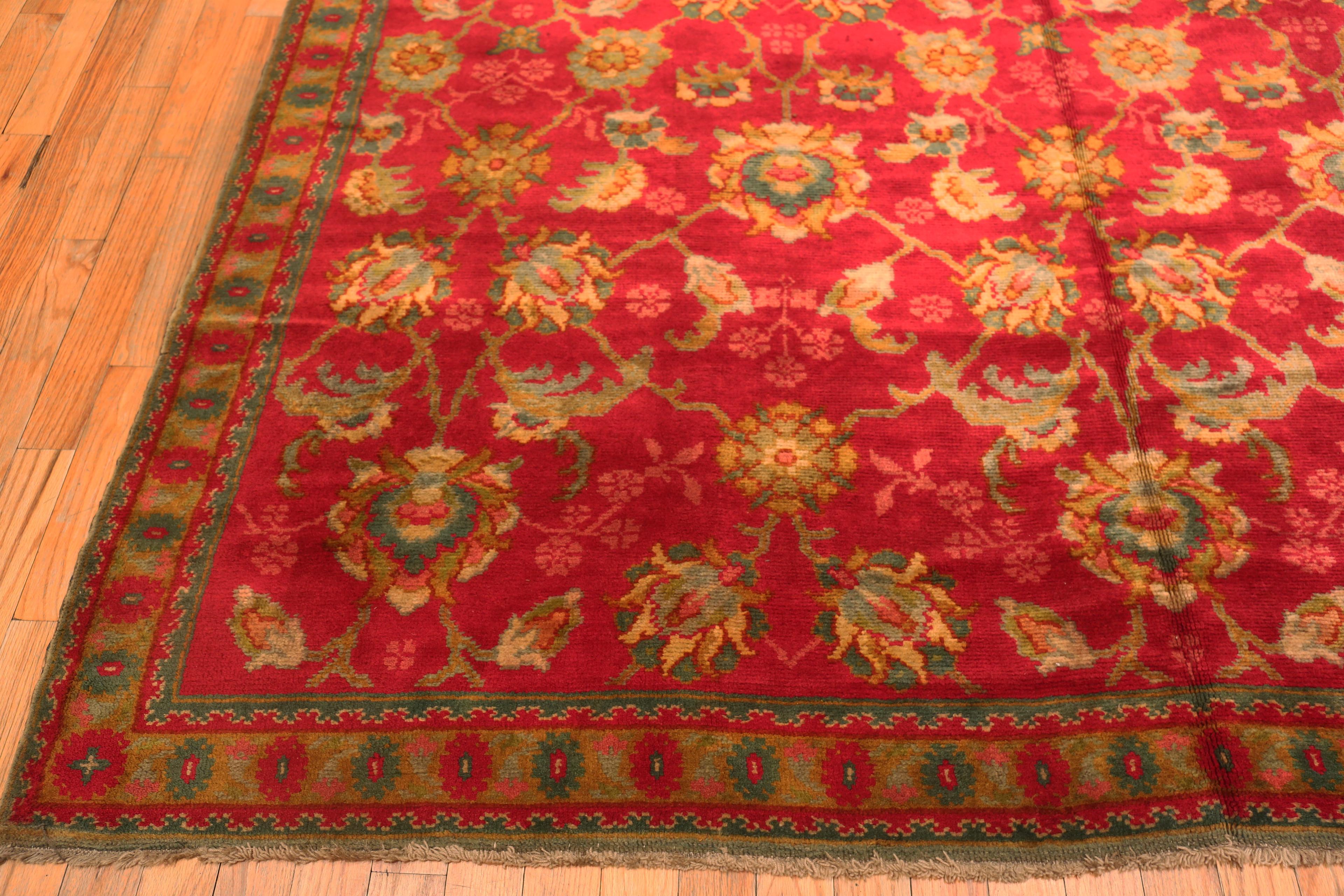 Arts and Crafts Tappeto antico inglese Collection'S 9 ft x 12 ft in vendita