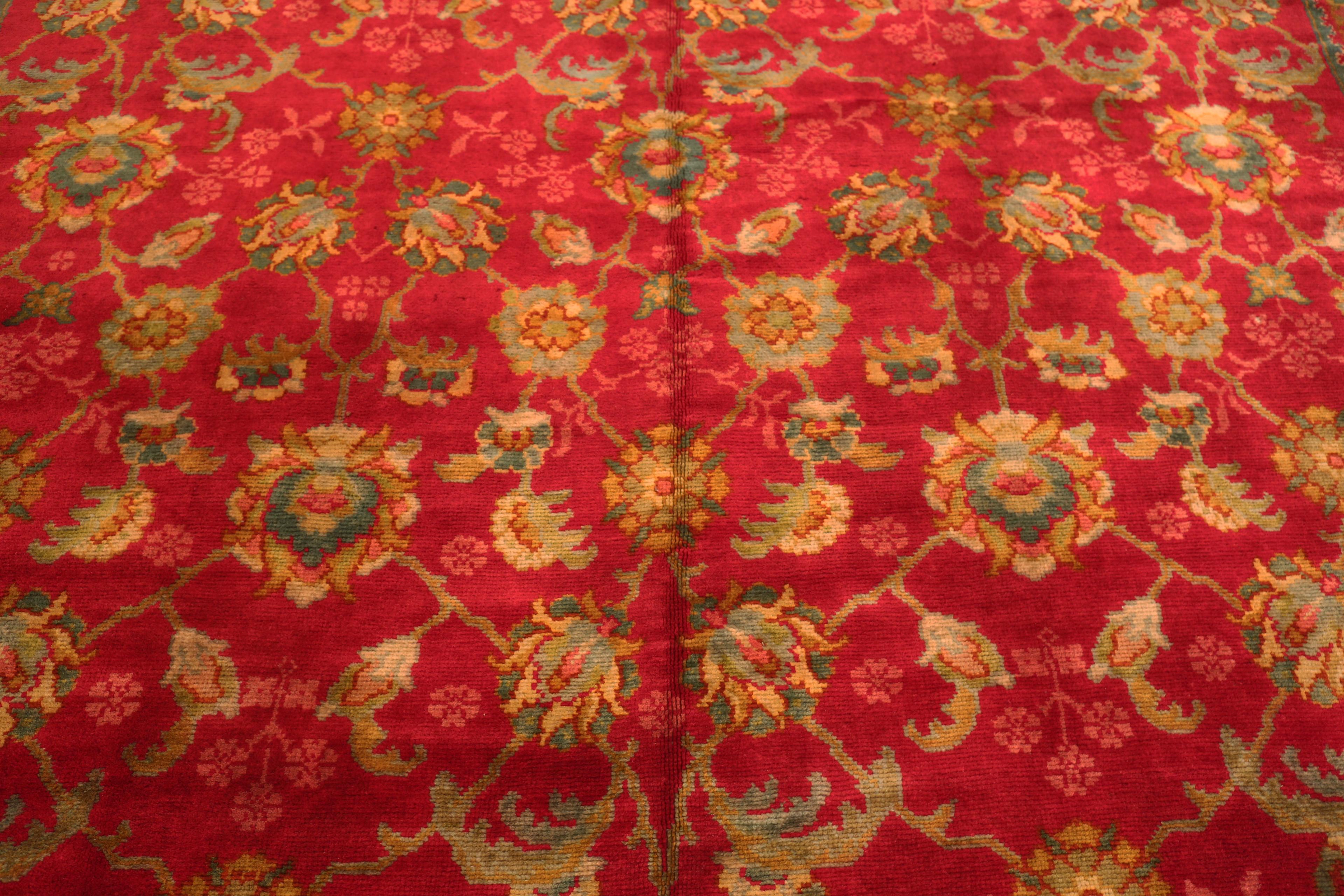 Inglese Tappeto antico inglese Collection'S 9 ft x 12 ft in vendita