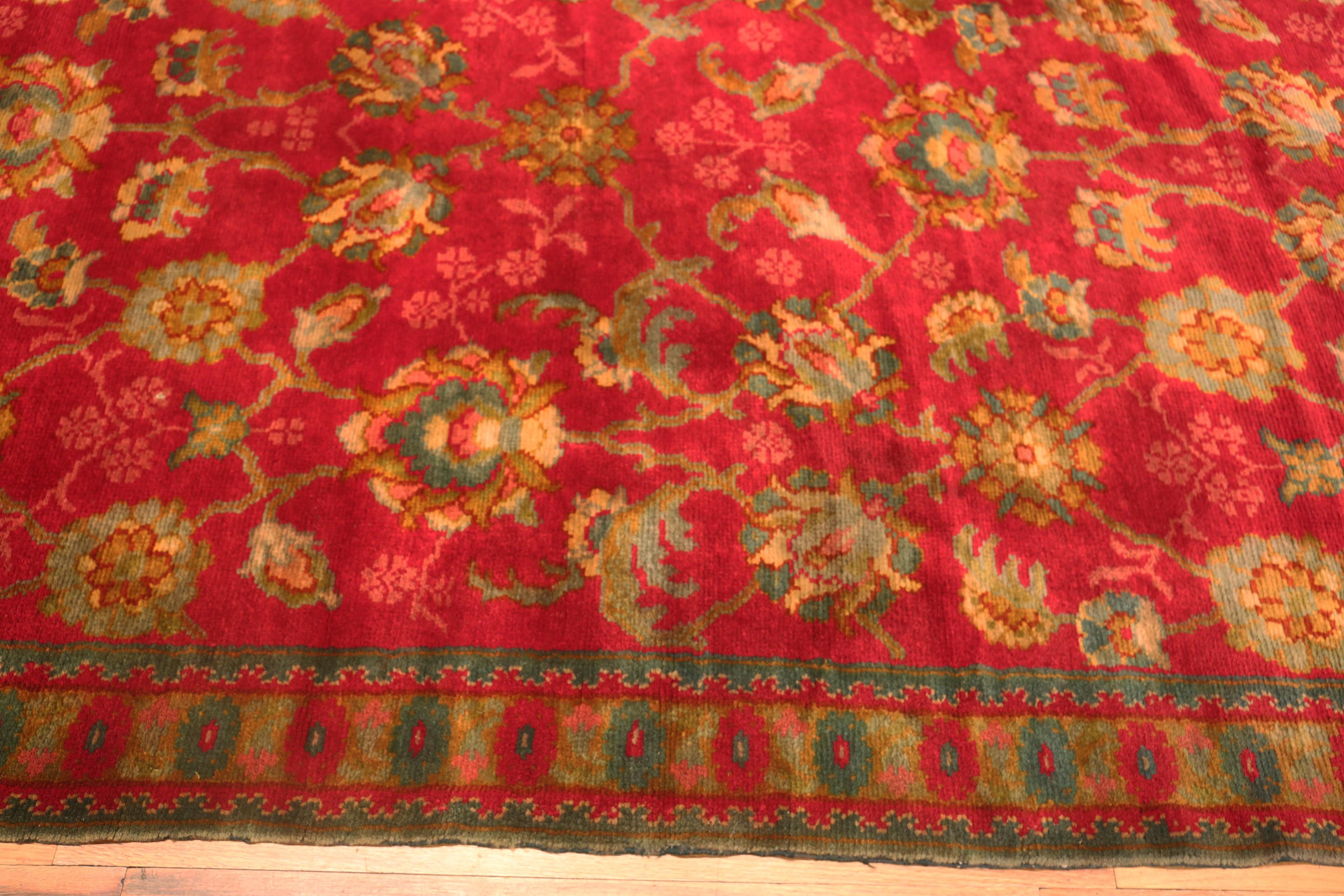 Lana Tappeto antico inglese Collection'S 9 ft x 12 ft in vendita