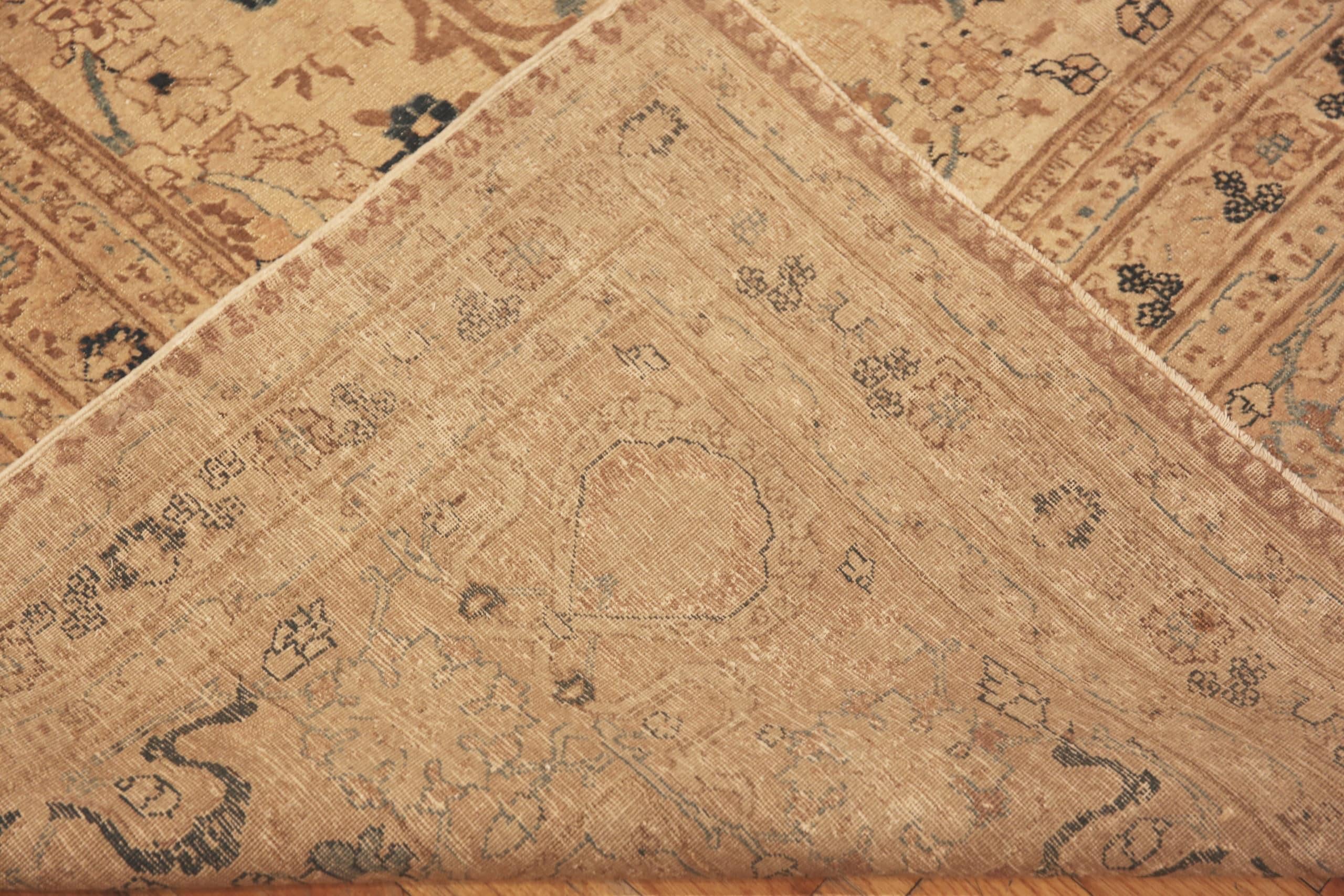 Lana Antico tappeto persiano Tabriz. 10 ft 2 in x 16 ft 9 in in vendita