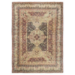 Nazmiyal Collection Antique Floral Design Kerman Rug 10 ft 6 in x 15 ft