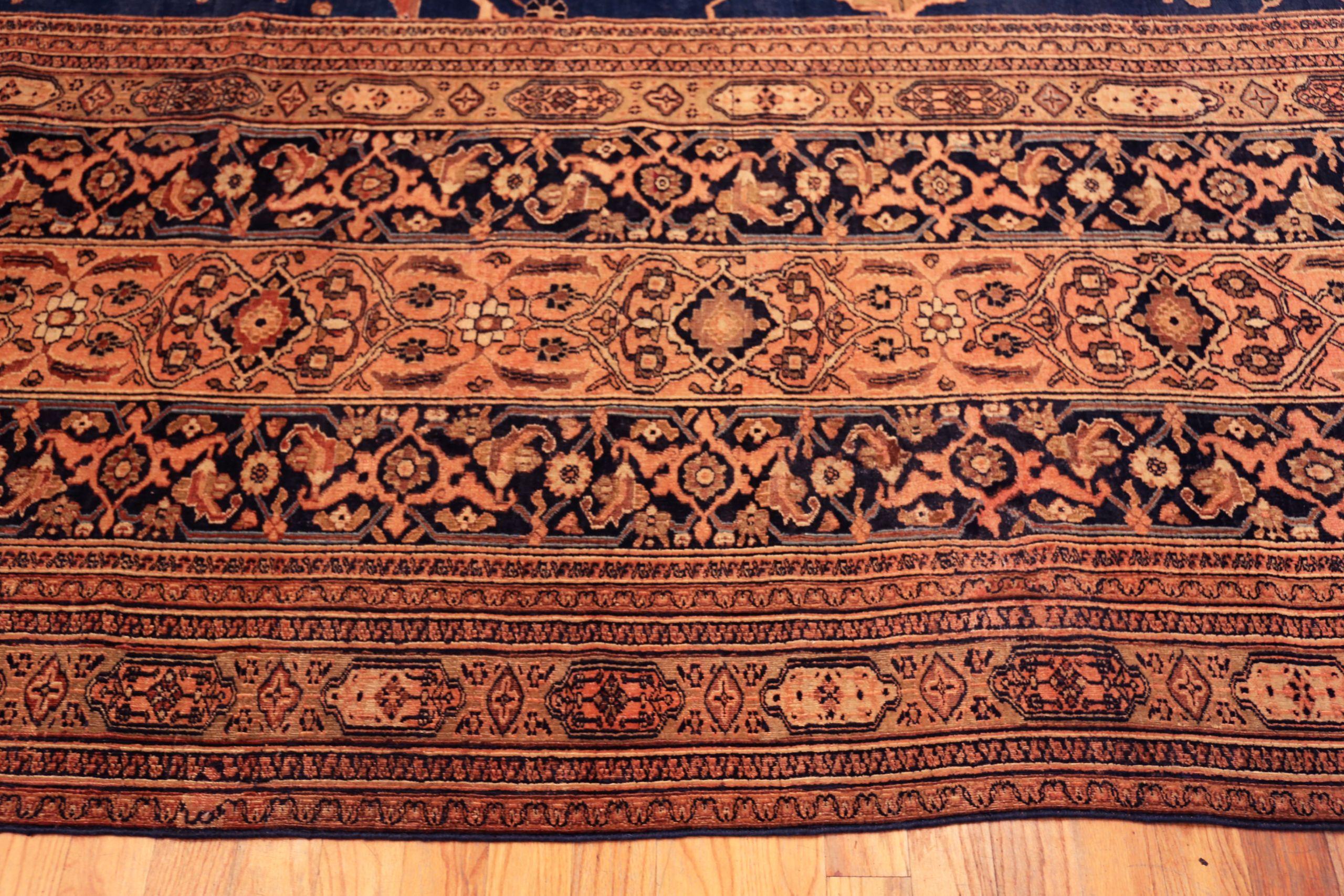 Nazmiyal Collection Antike florale persische Khorassan Teppich 17 ft x 17 ft 7 in im Angebot 4