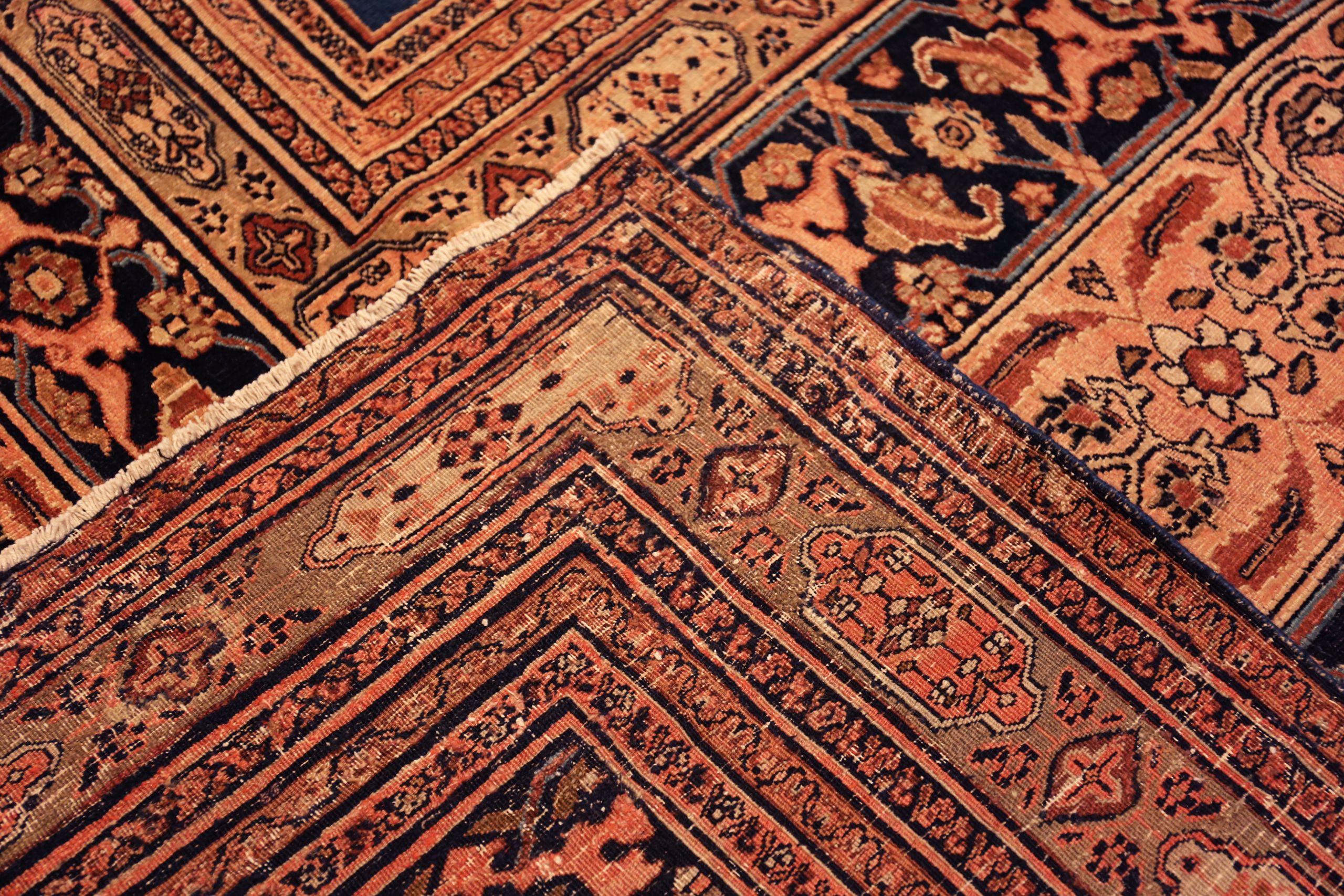 Nazmiyal Collection Antike florale persische Khorassan Teppich 17 ft x 17 ft 7 in im Angebot 6