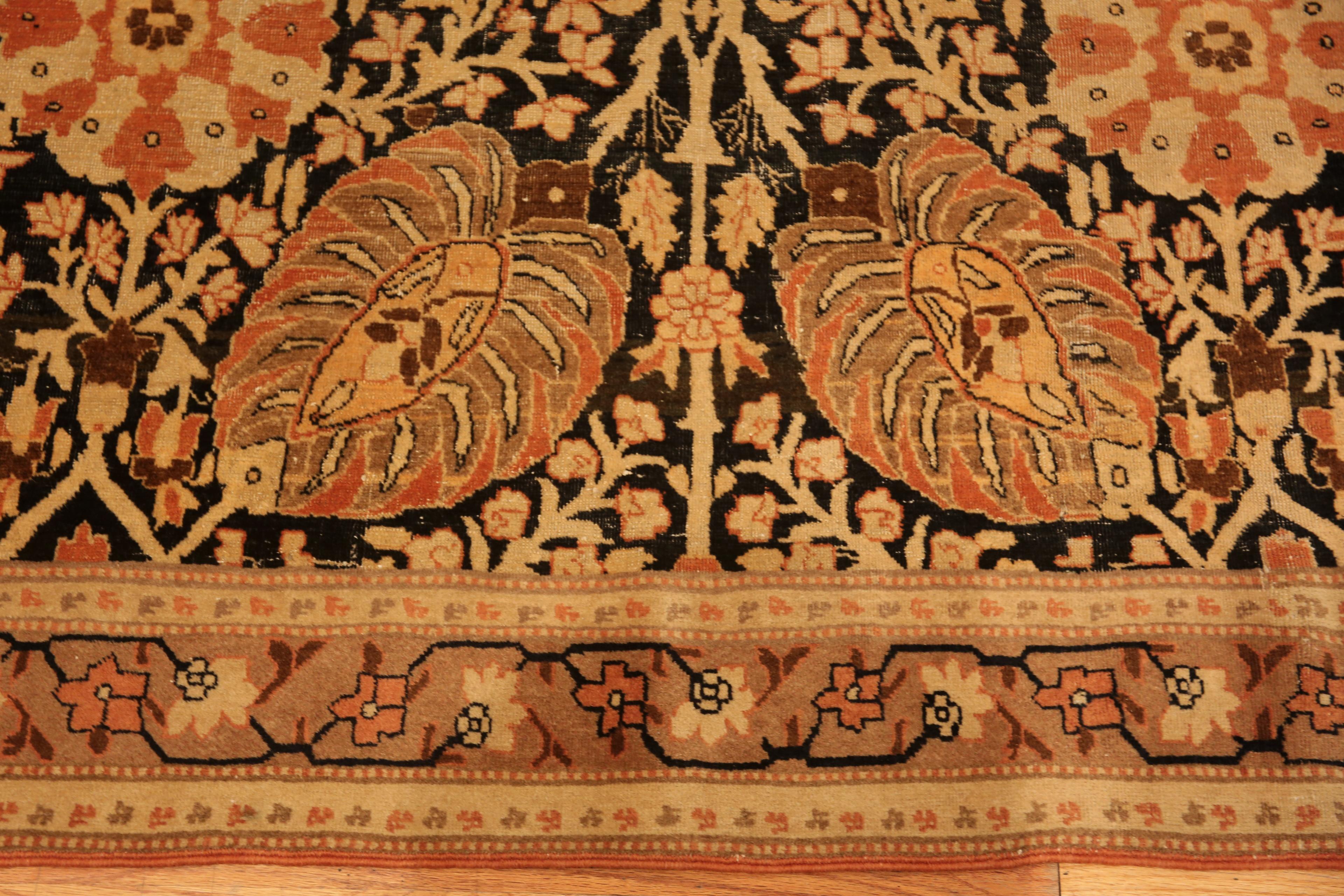 Nazmiyal Collection Antique Haji Jalili Tabriz Runner. 3 ft 3 in x 8 ft