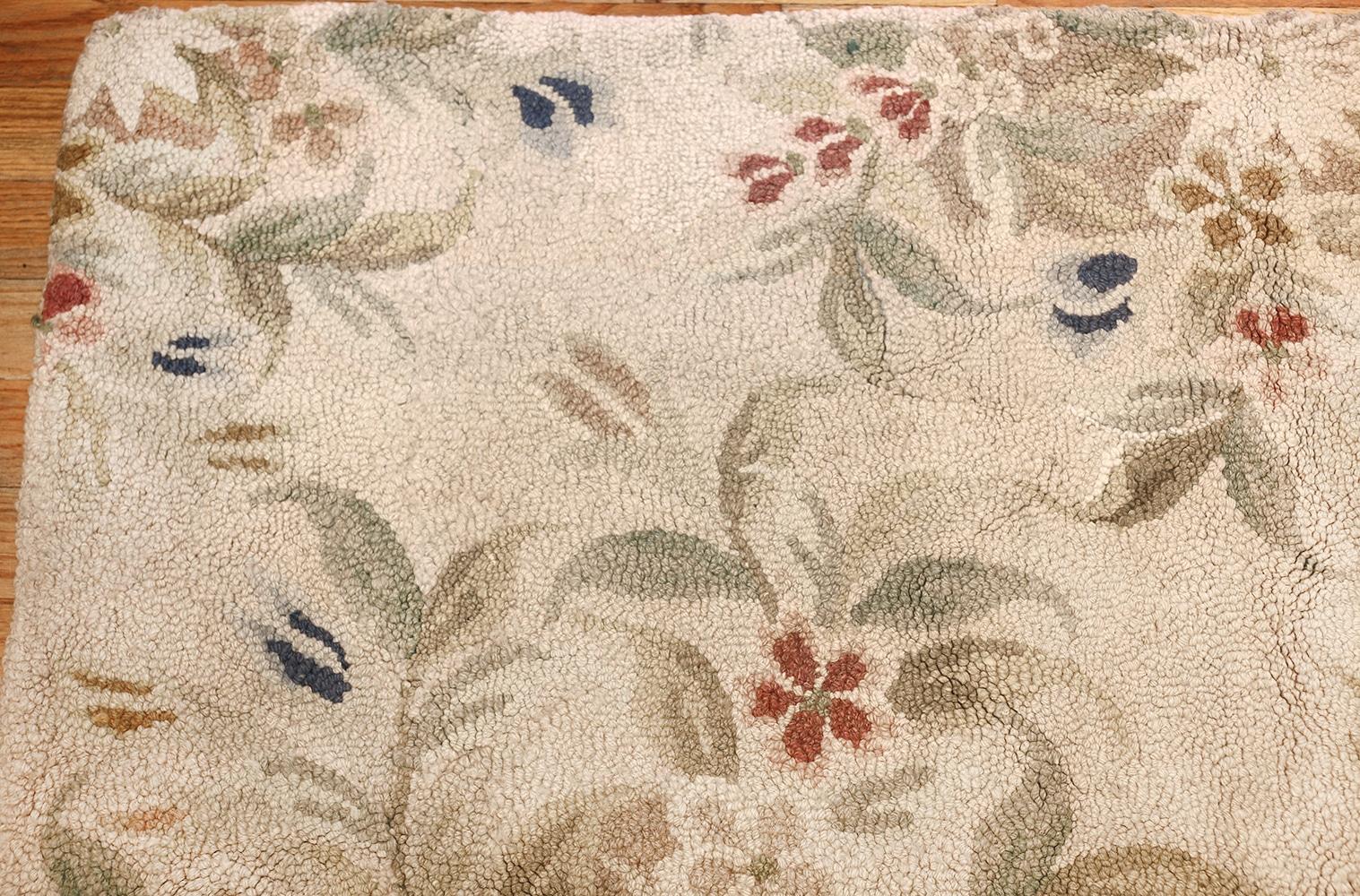 Antiker amerikanischer Teppich mit Kapuze. Größe: 11 ft 6 in x 17 ft 10 in (Handgewebt)