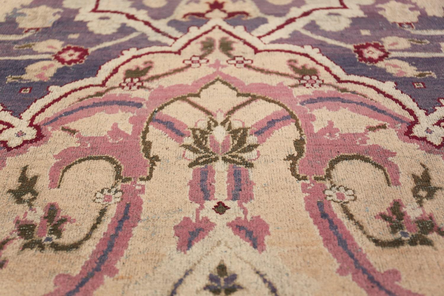 Antiker indischer Agra-Teppich. Größe: 14 ft x 20 ft 10 in im Angebot 4