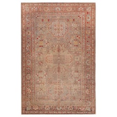 Nazmiyal Collection Antike indische Amritsar Bereich Teppich. 5 ft 6 in x 8 ft 3 in