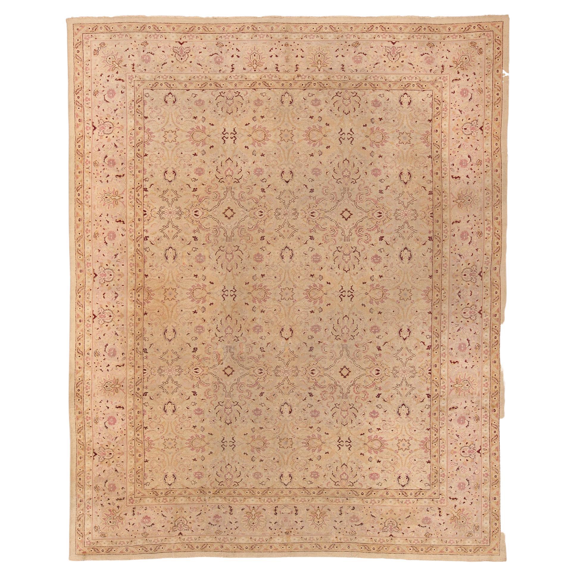 Antiker indischer Amritsar-Teppich. Größe: 11 Ft x 14 Ft