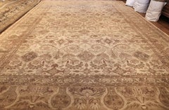 Nazmiyal Collection Antique Indian Amritsar Rug. Size: 13 ft x 18 ft 4 in