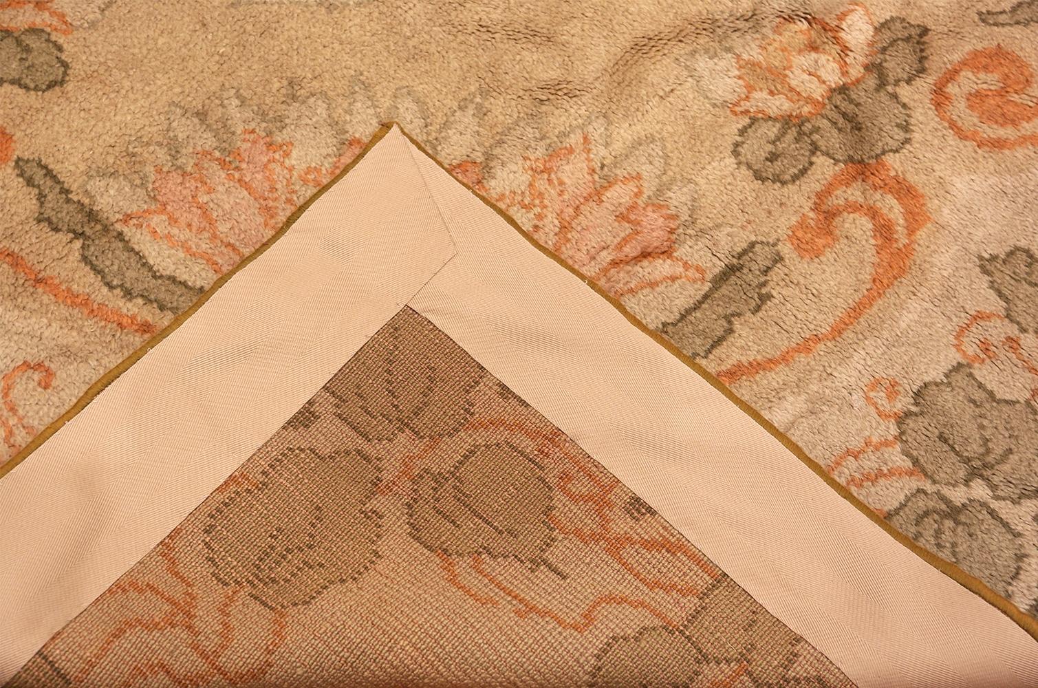Antiker irischer Donegal-Teppich im Art nouveau-Stil. Größe: 3,35 m x 3,66 m (Wolle) im Angebot