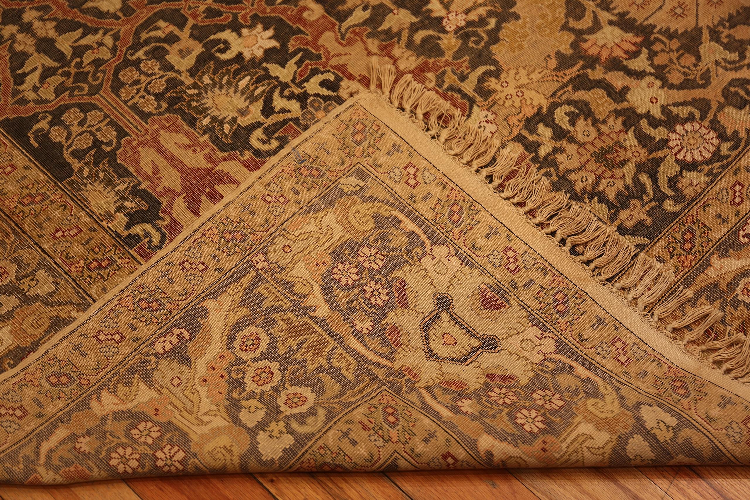 Nazmiyal Collection Antiker Kasseri Türkischer Teppich 6 ft 9 in x 10 ft im Zustand „Gut“ im Angebot in New York, NY
