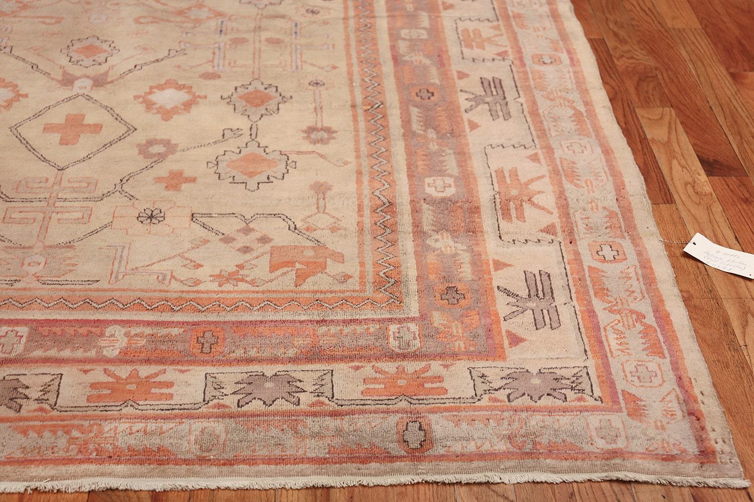 Antique Khotan Rug. Size: 6 ft 11 in x 9 ft 8 in  For Sale 5