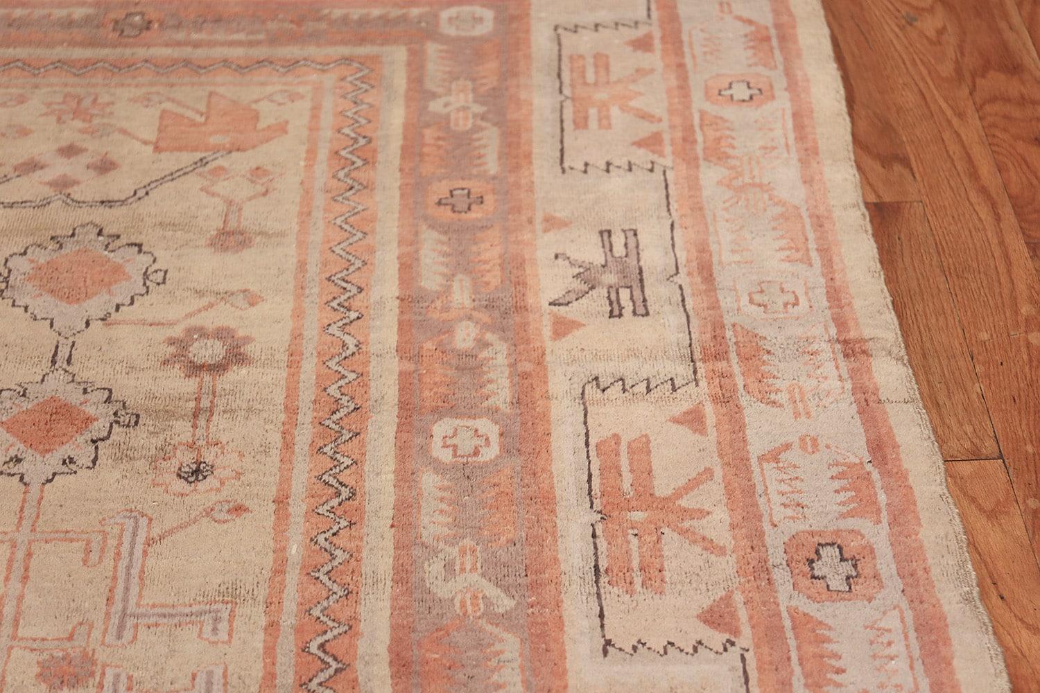Antiker Khotan-Teppich. Größe: 6 ft 11 in x 9 ft 8 in  (Handgeknüpft) im Angebot