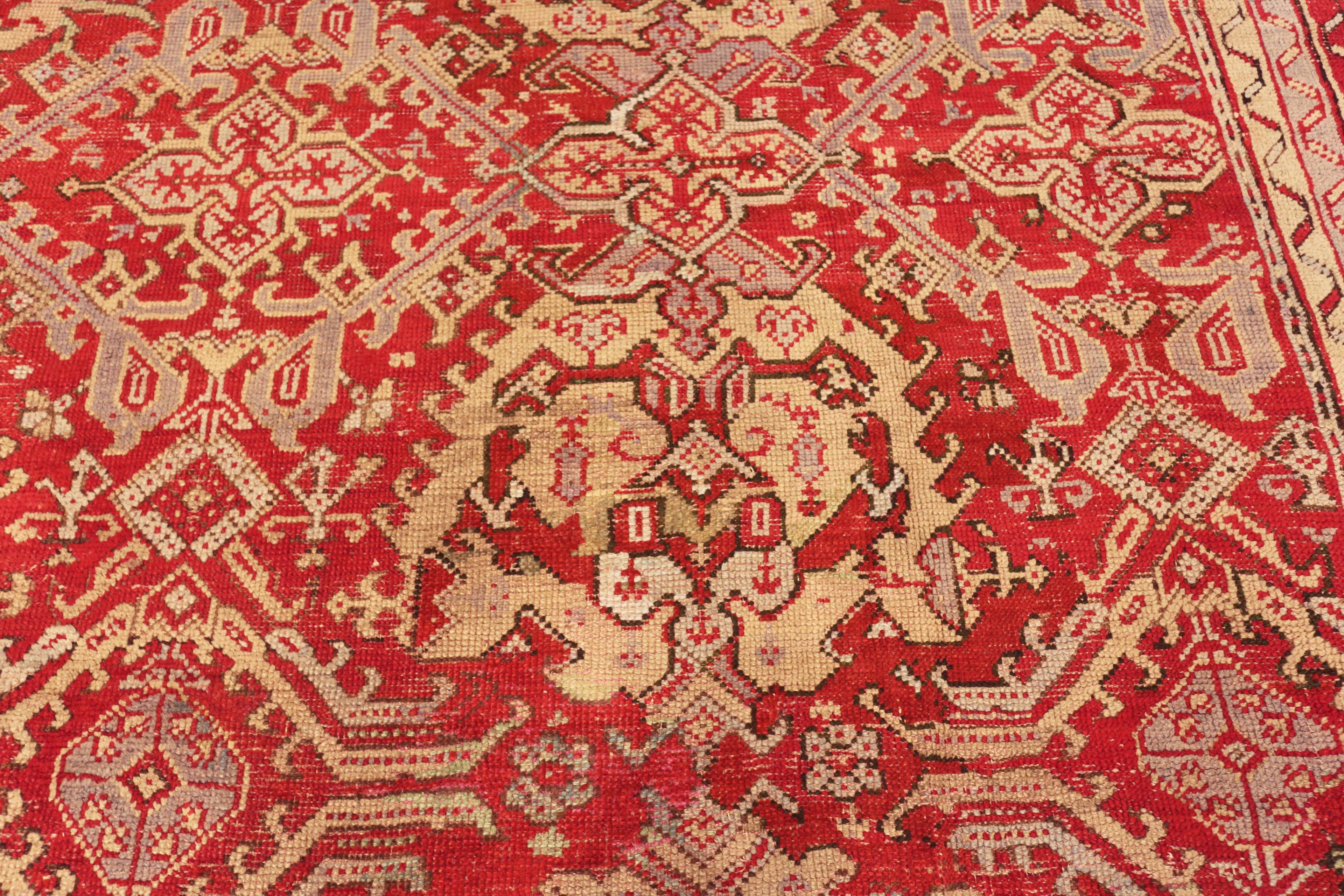 Lana Nazmiyal Collection Tappeto Oushak Turco Antico Grande 16 ft 5 in x 15 ft 9 in in vendita