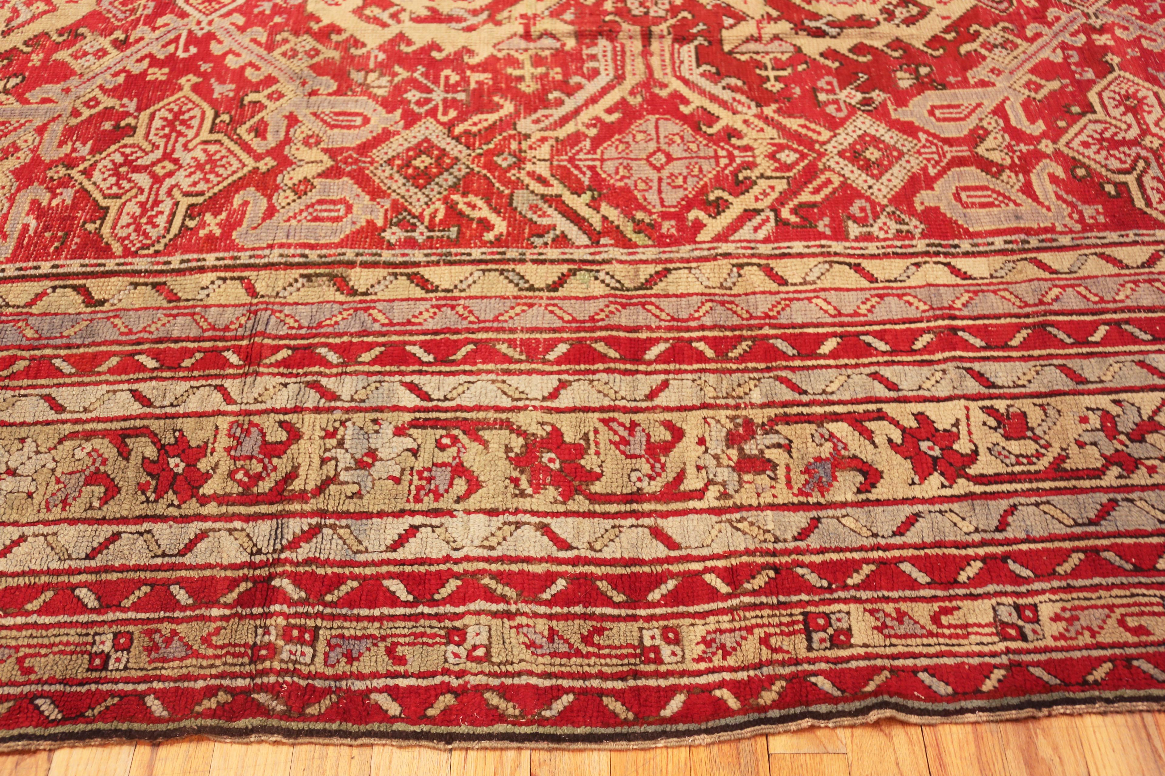 Nazmiyal Collection Tappeto Oushak Turco Antico Grande 16 ft 5 in x 15 ft 9 in in vendita 1