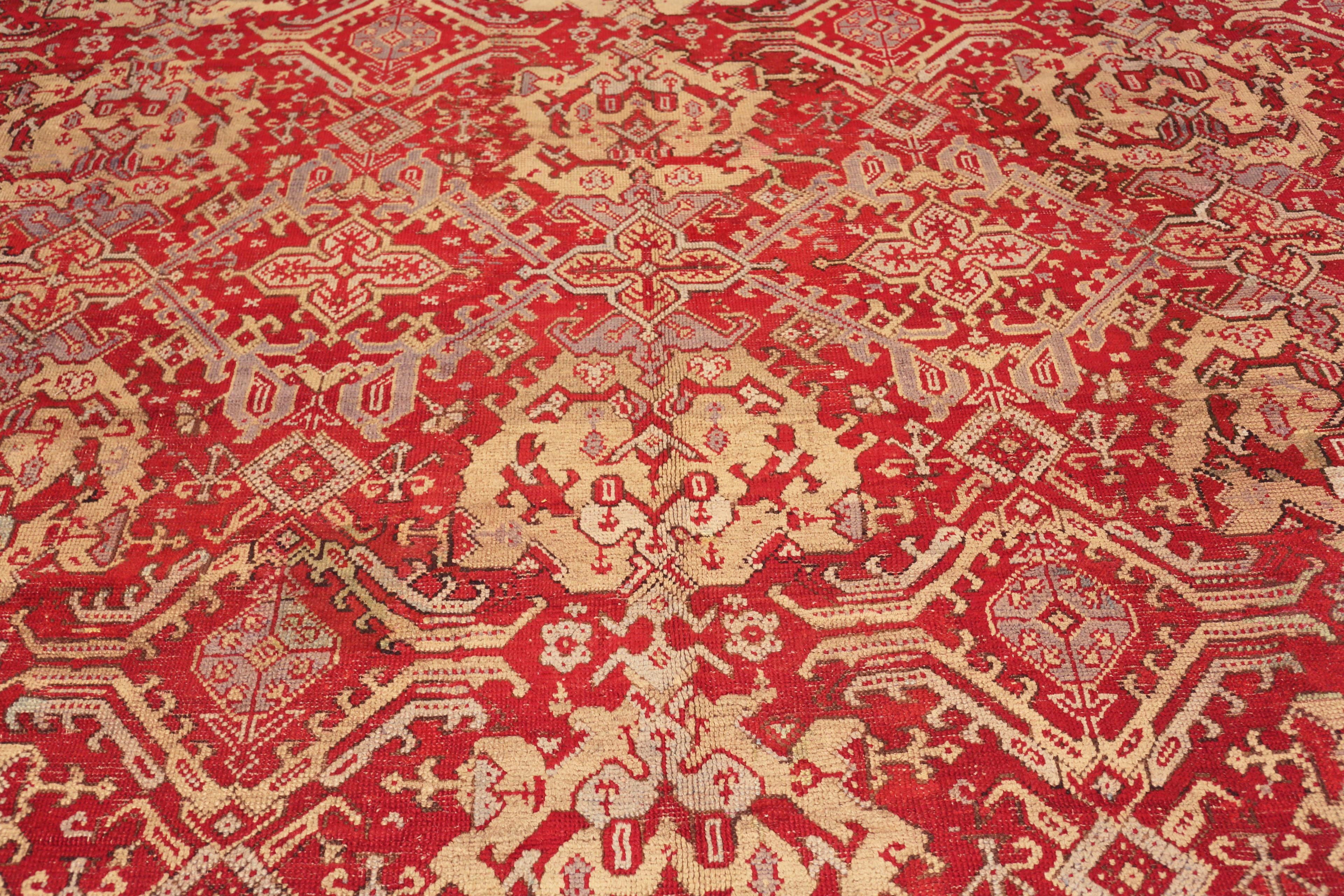 Nazmiyal Collection Tappeto Oushak Turco Antico Grande 16 ft 5 in x 15 ft 9 in in vendita 2