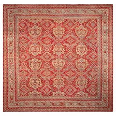Nazmiyal Collection Antique Large Turkish Oushak Rug 16 ft 5 in x 15 ft 9 in