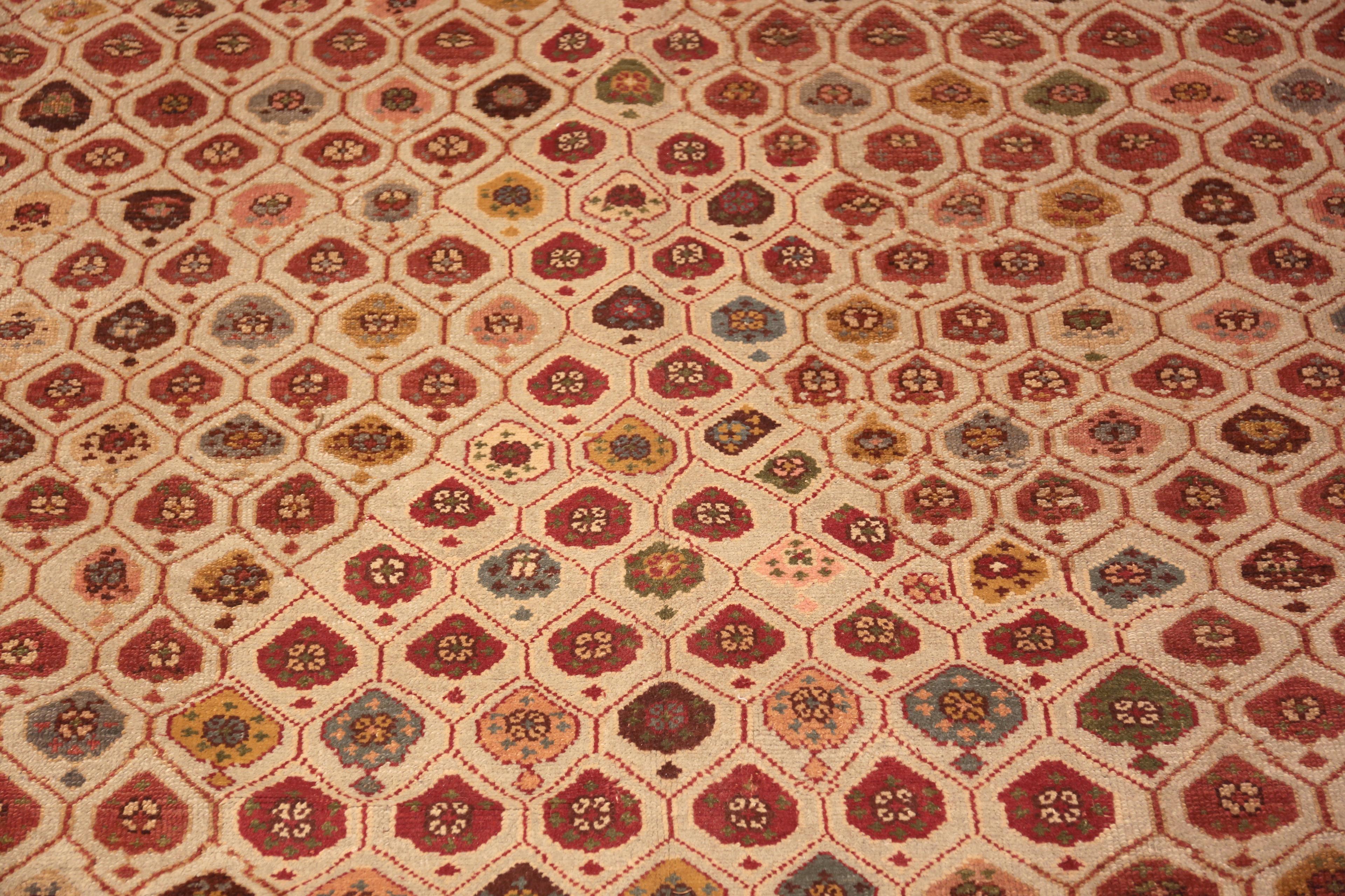 Perse Collectional Antique Malayer Persian Rug 10 ft 5 in x 12 ft 7 in en vente