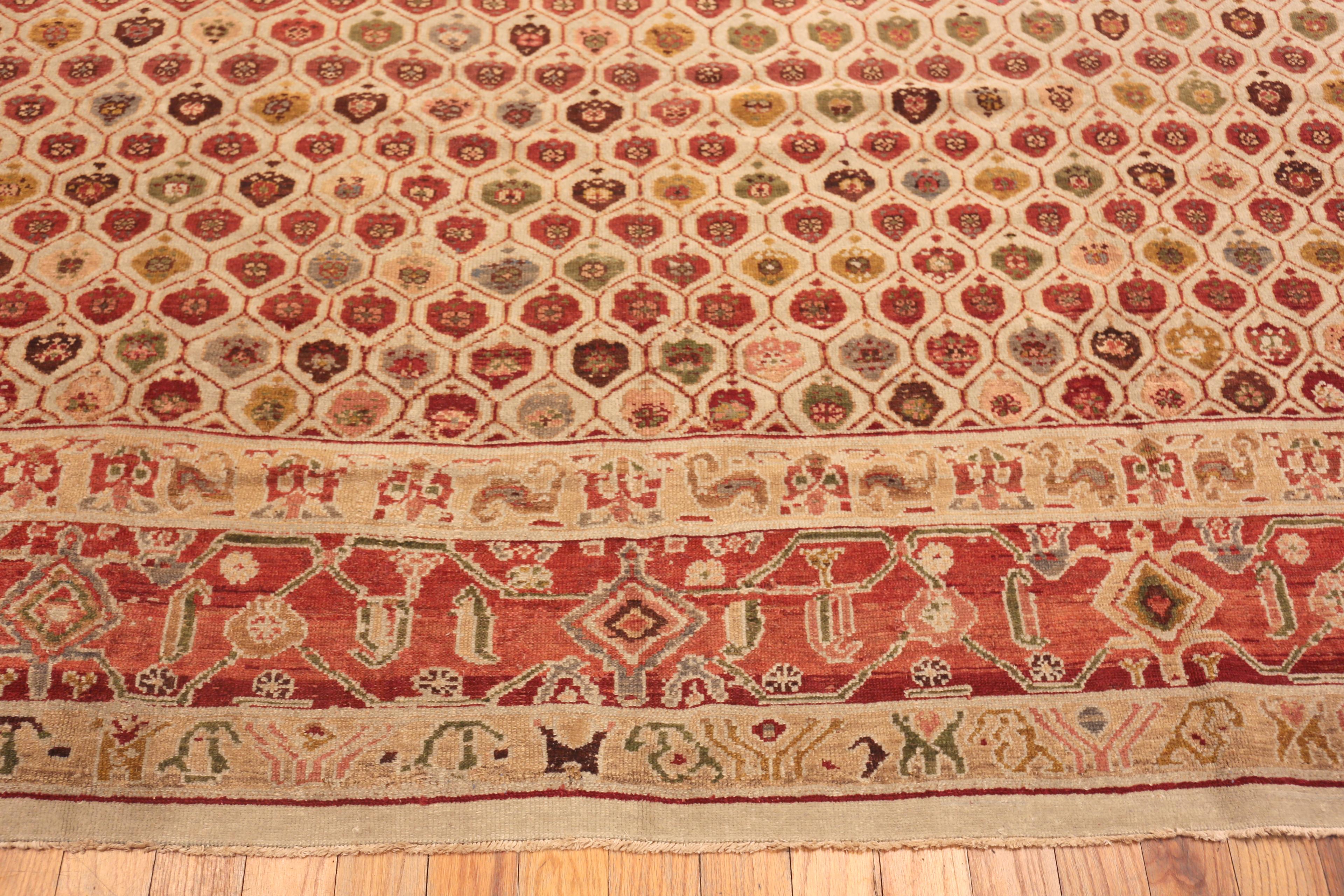 Collectional Antique Malayer Persian Rug 10 ft 5 in x 12 ft 7 in Bon état - En vente à New York, NY