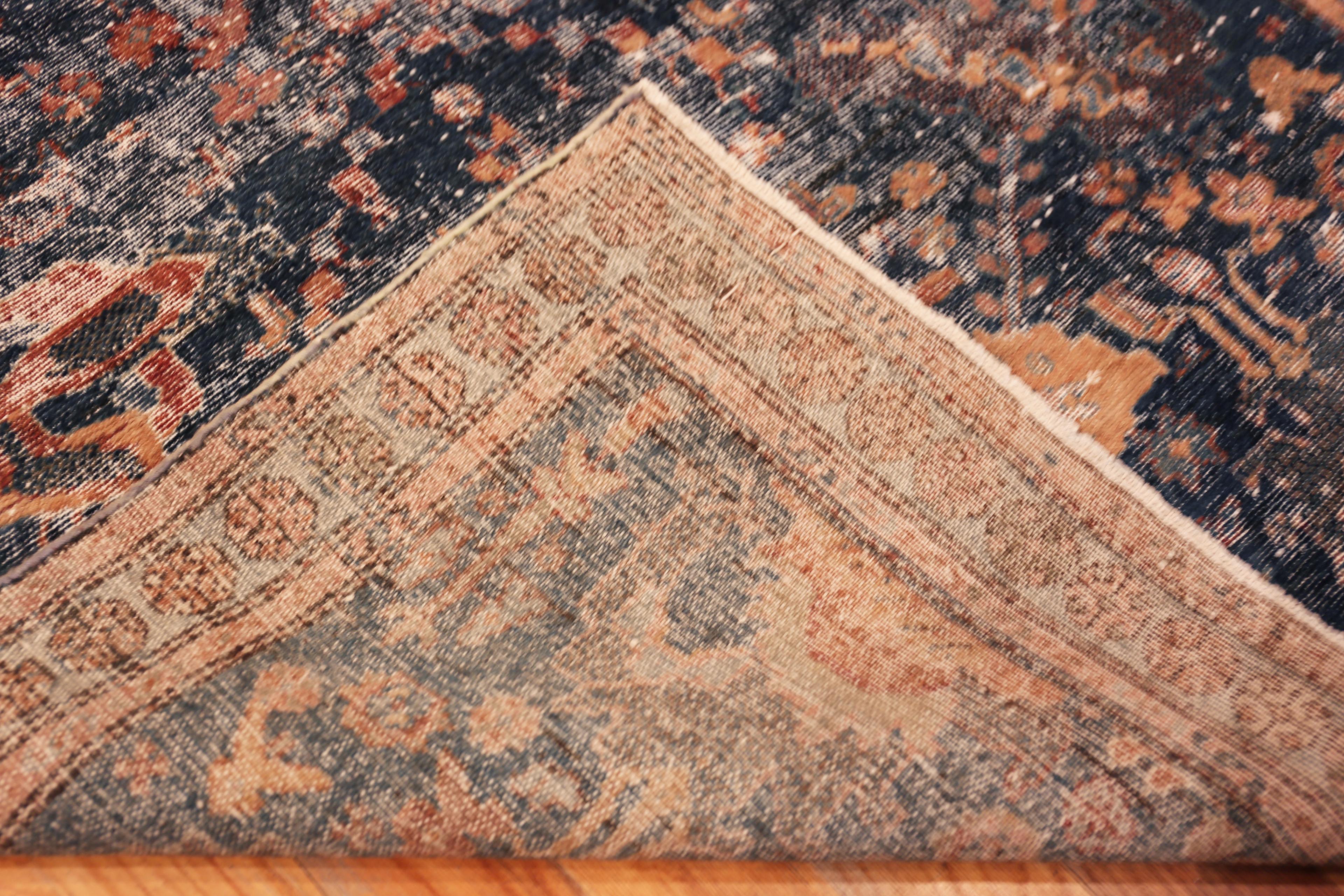 Nazmiyal Collection Antique Malayer Läufer Teppich 3 ft x 19 ft 3 in im Angebot 2