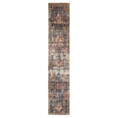 Nazmiyal Collection Antique Malayer Runner Rug 3 ft x 19 ft 3 in