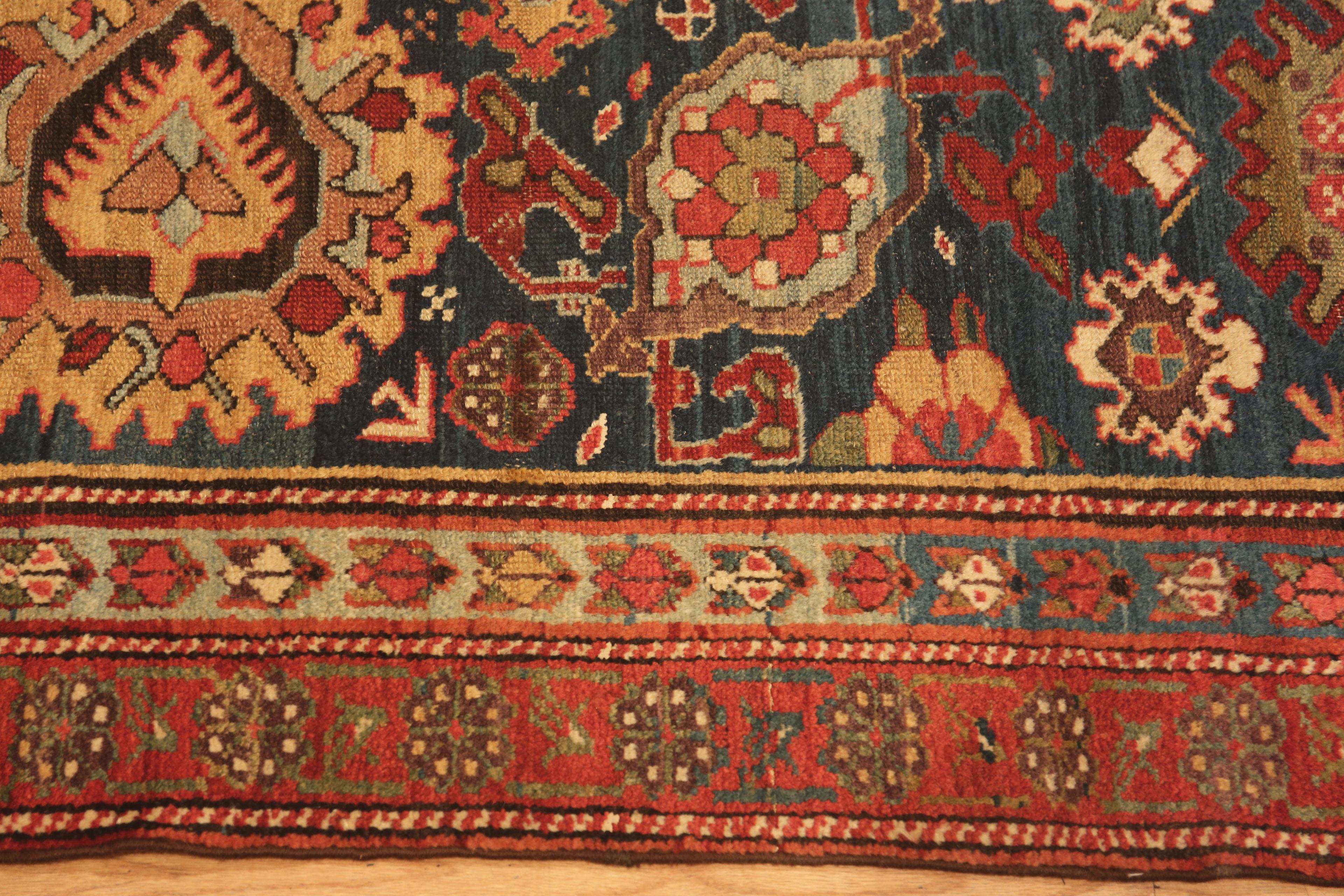 Hand-Knotted Antique North West Persian Runner. 2 ft 7 in x 18 ft For Sale