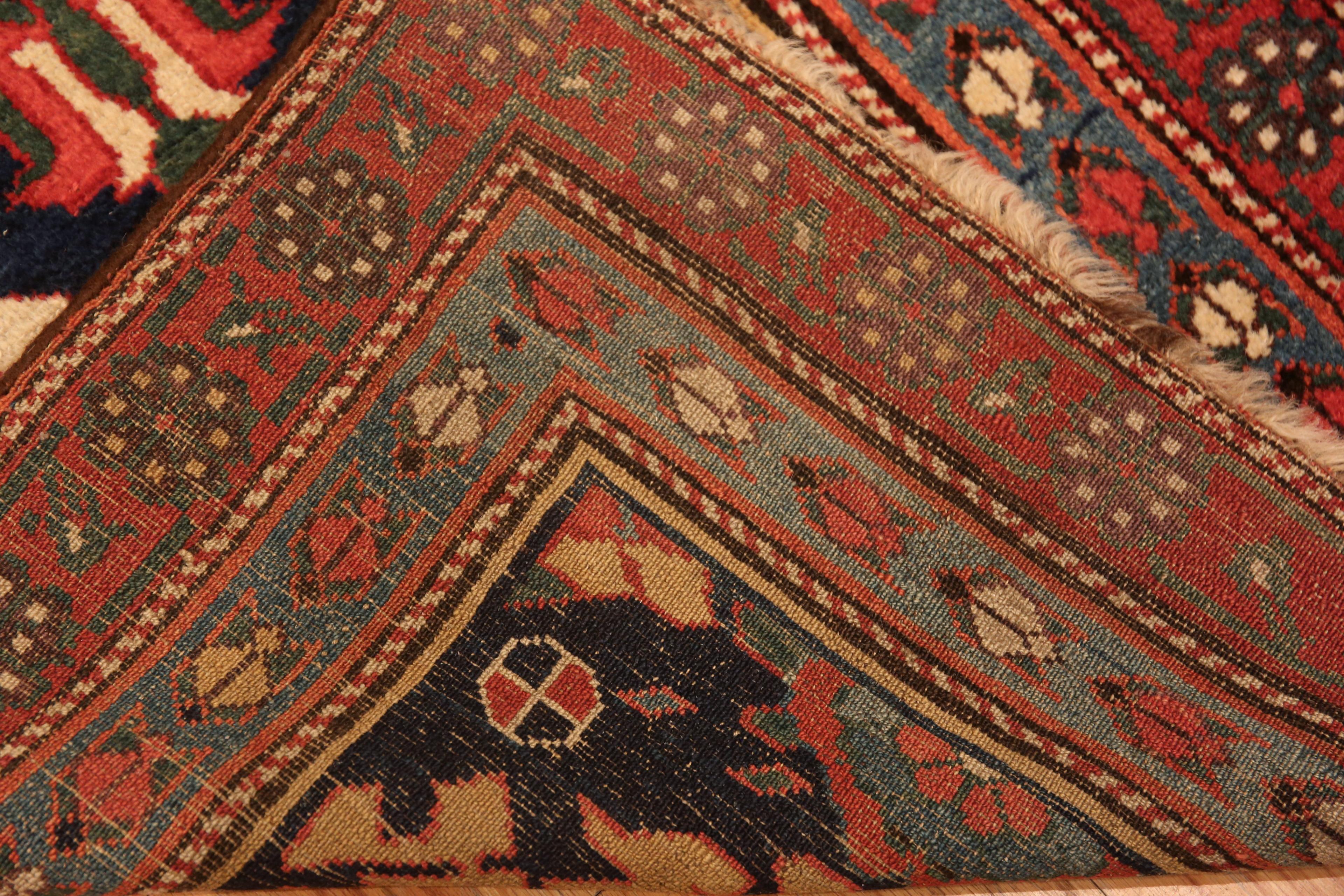 Wool Antique North West Persian Runner. 2 ft 7 in x 18 ft For Sale