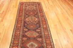 Antique North West Persian Runner.  3 ft 8 in x 14 ft 3 in