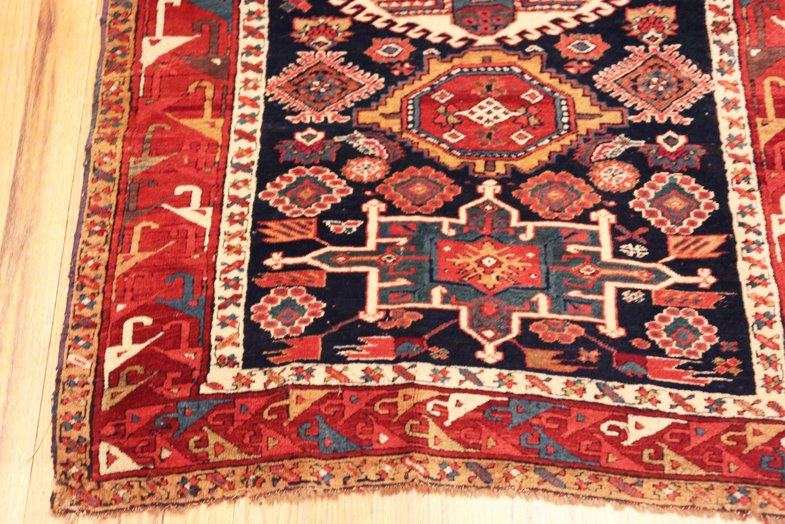 Lana Tappeto Runner Persiano Antico Nord Ovest Collection'S 3 ft 8 in x 12 ft 8 in in vendita