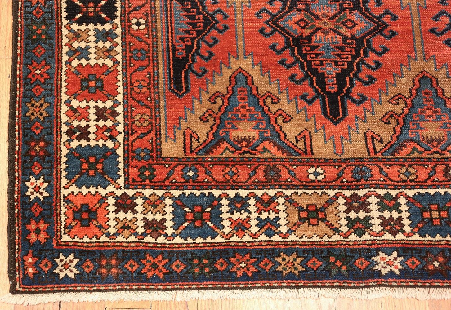 Hand-Knotted Antique Northwest Persian Rug. Size: 4 ft 6 in x 7 ft  For Sale