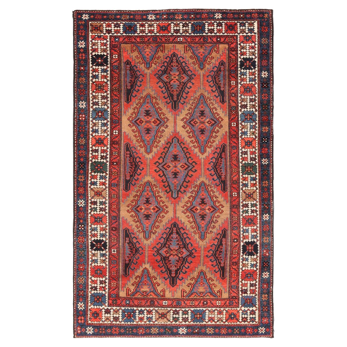 Antique Northwest Persian Rug. Size: 4 ft 6 in x 7 ft 
