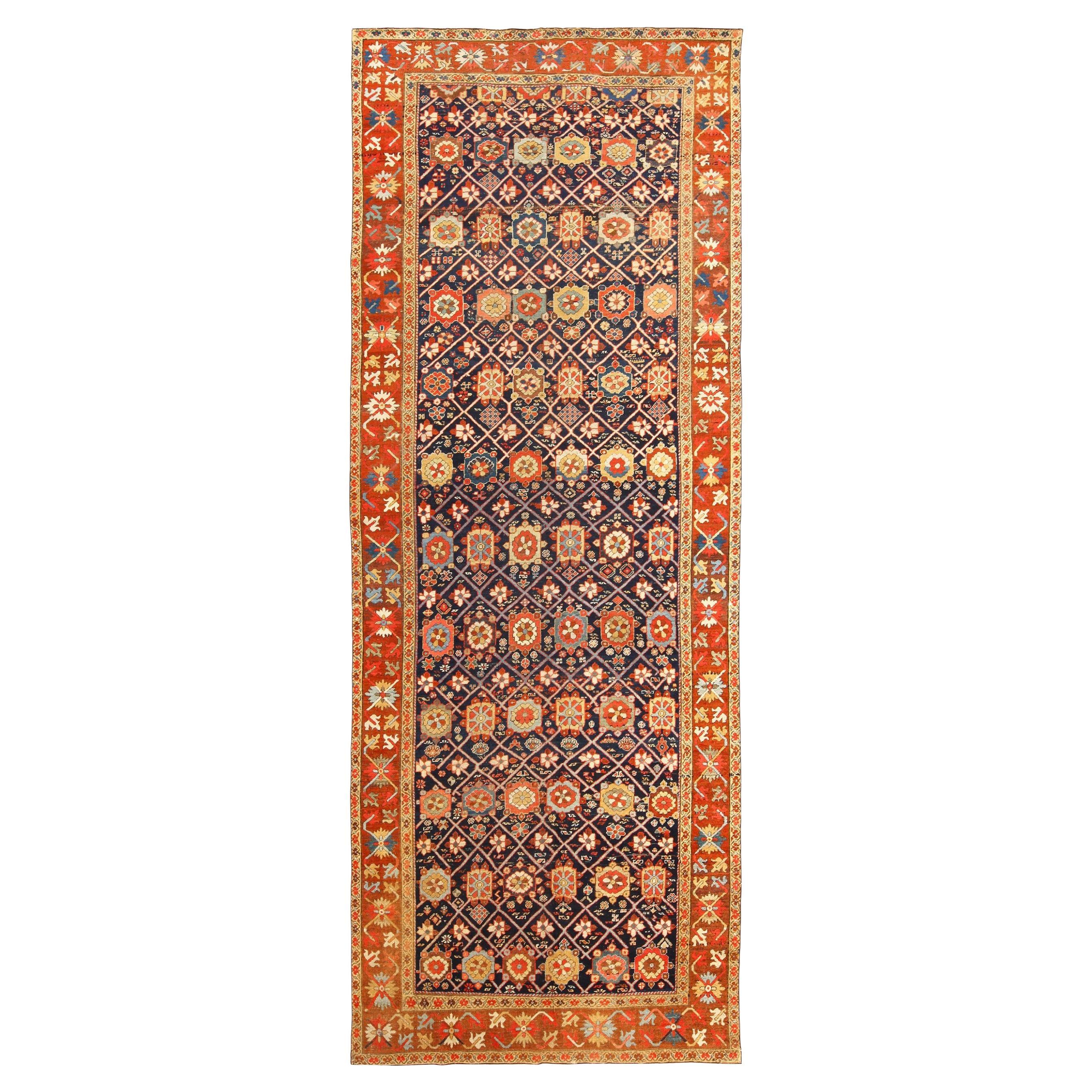 Antique Northwest Persian Rug. Size: 5 ft 5 in x 14 ft 