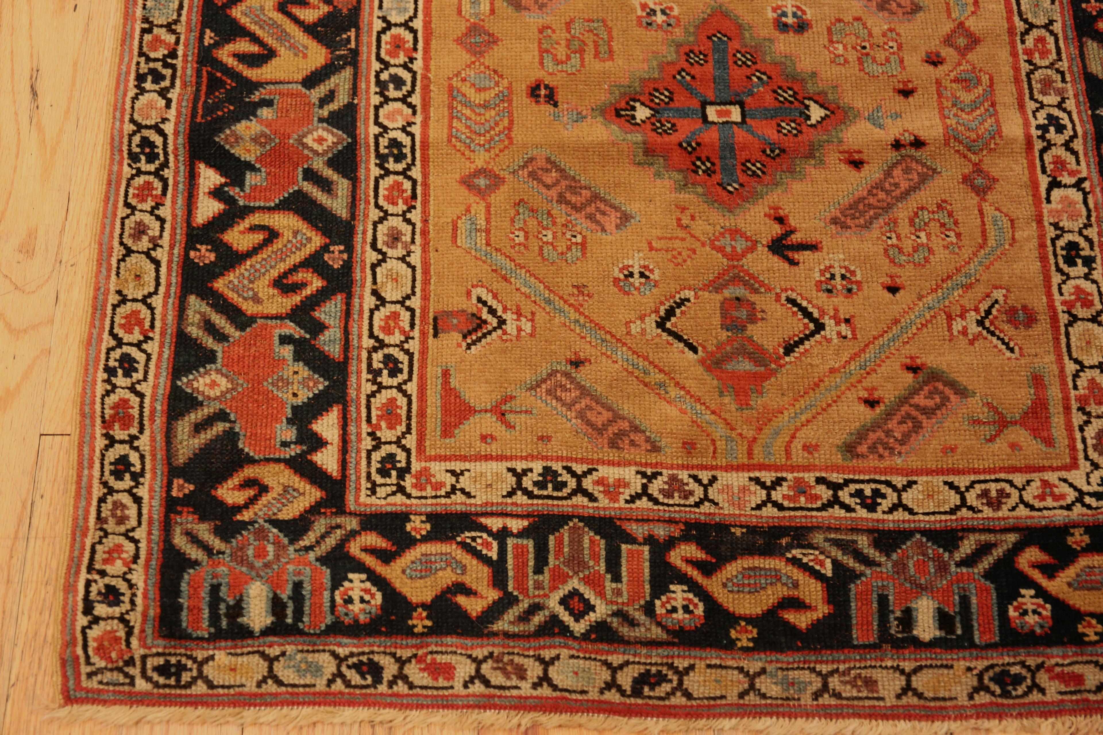 Tribal Antique Northwest Persian Runner. 3 ft 4 in x 13 ft 2 in For Sale