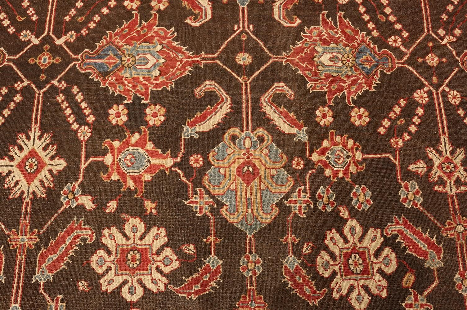 Antique Oriental Indian Agra Rug. 15 ft 2 in x 23 ft 8 in For Sale 4