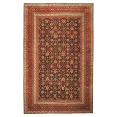 Antiker orientalischer indischer Agra-Teppich. 15 ft 2 in x 23 ft 8 in