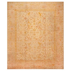 Nazmiyal Collection Antike Oushak Türkisch Teppich 13 ft x 15 ft 5 in