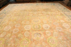 Nazmiyal Collection Antique Oversized Indian Agra Rug 15 ft 10 in x 22 ft