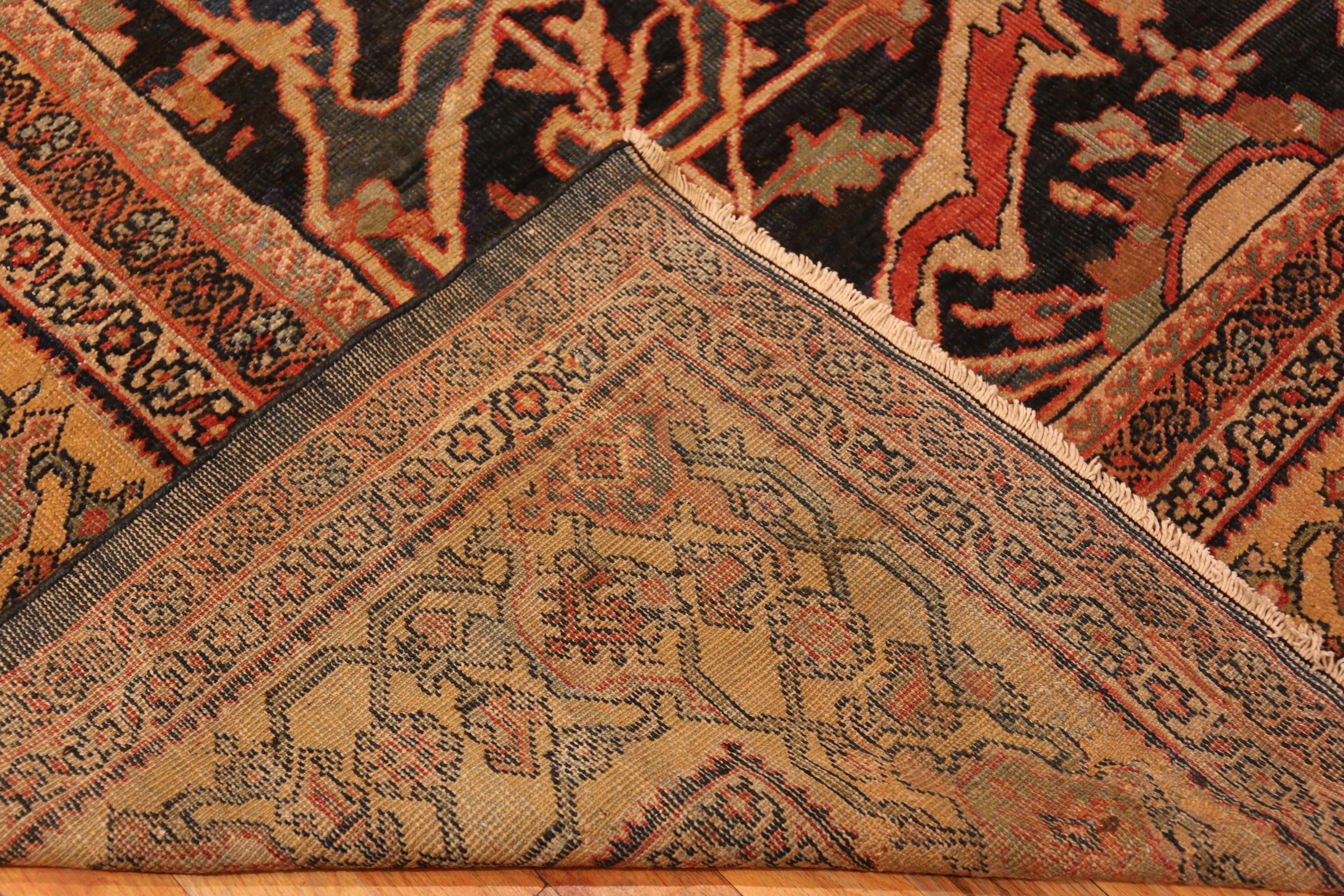 Nazmiyal Collection Antique Oversized Persian Sultanabad Rug 12' 1