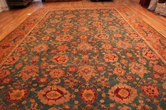 Nazmiyal Collection Antique Oversized Turkish Oushak Rug 13' 10" x 21' 9"