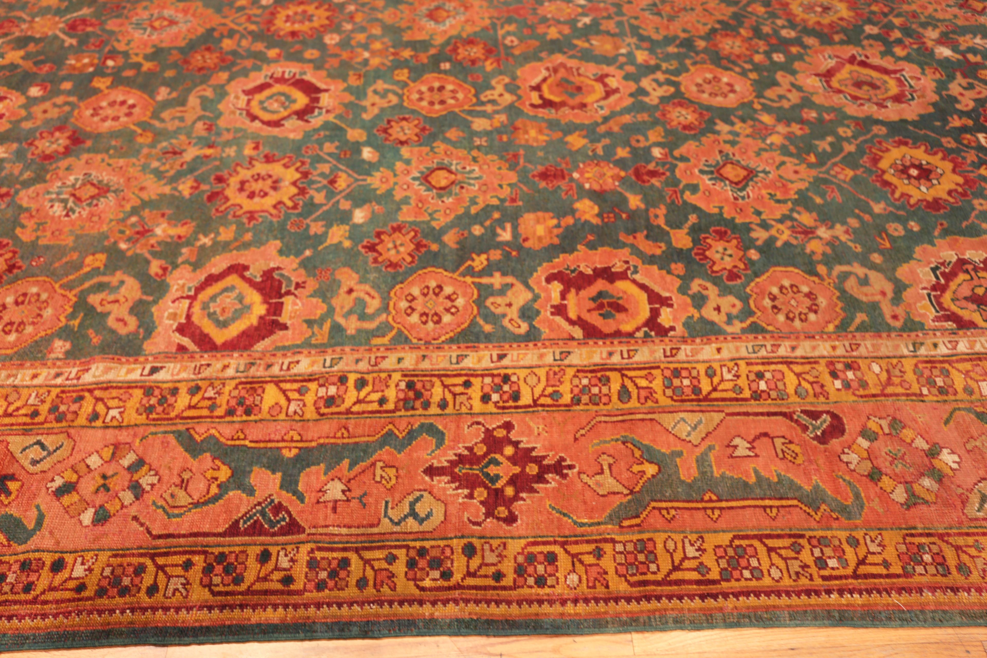 Collection'S Tappeto turco Oushak antico e sovradimensionato 13' 10